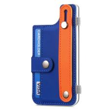 A-One Brand - Korthållare Kickstand PU-läder - Sapphire