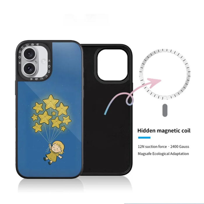 A-One Brand - Mobilskal till iPhone 16 Plus MagSafe Aluminium Silikon