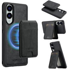LC.imeeke - LC.IMEEKE L3 Samsung Galaxy S25 Edge Fodral KonstL&auml;der - Svart