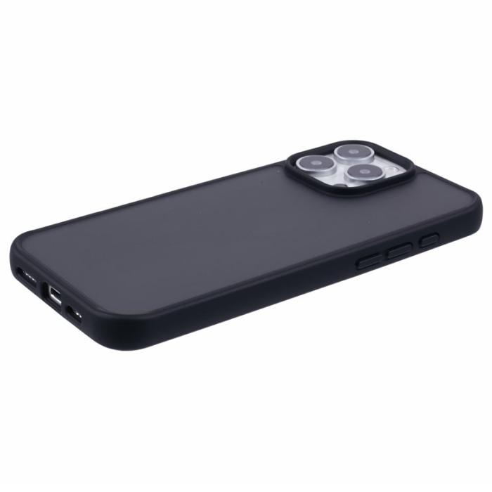 X-Level - X-LEVEL iPhone 16 Pro Fodral Akryl TPU Gummi Stöttålig Svart