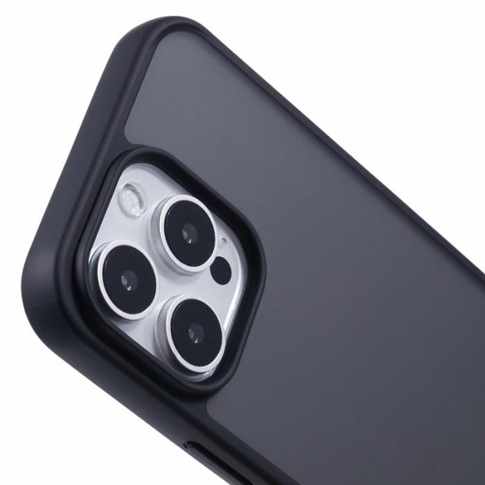 X-Level - X-LEVEL iPhone 16 Pro Fodral Akryl TPU Gummi Stöttålig Svart