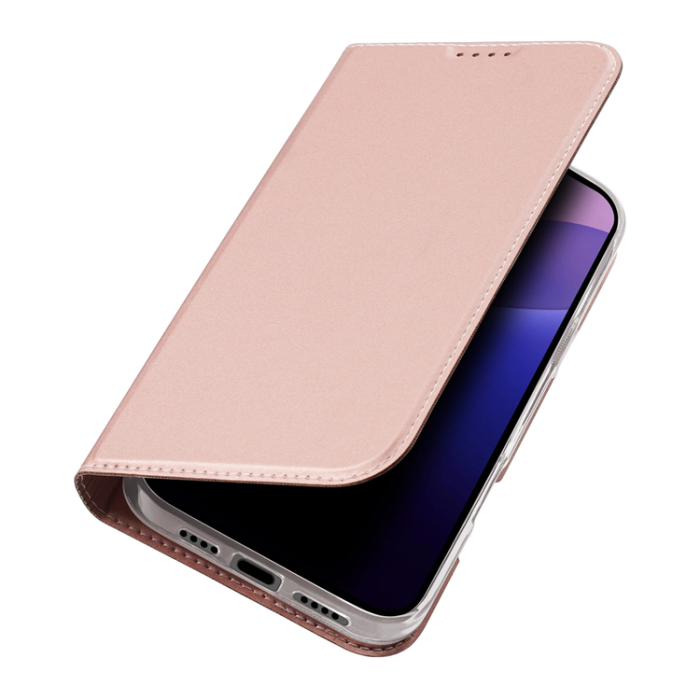 Dux Duci - Dux Ducis iPhone 16 Pro Max Plånboksfodral Skin Pro - Rosa