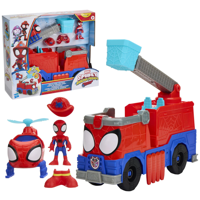 MARVEL - MARVEL SM and AF Rescue Webs Firetruck