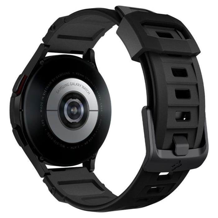 UTGATT5 - Spigen Rugged Band Galaxy 4/4 Classic / Active 2 / Huawei Gt 2 42 mm - Svart