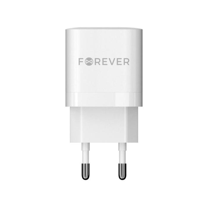 Forever - Forever GaN Väggladdare 1x USB-C 1x USB 33W TC-05 - Vit