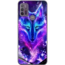 iSecrets - Mobilskal till Motorola Moto G10 med Neon Varg