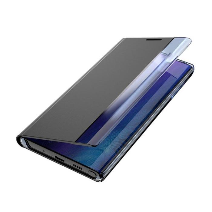 OEM - Sleep Fodral med Smart Window iPhone 13 Pro Max - Blå