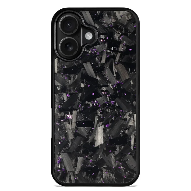 iPhone 17 Mobilskal MagSafe Aramid Fiber Large Texture - Lila | 2353 | AlltMobil