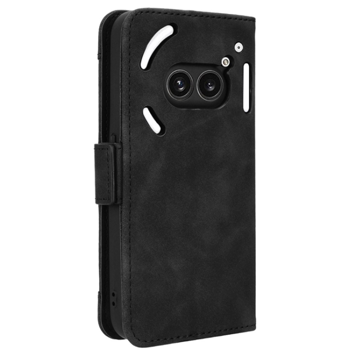 A-One Brand - Nothing Phone (2a) Plus/2a Plånboksfodral Läder - Svart