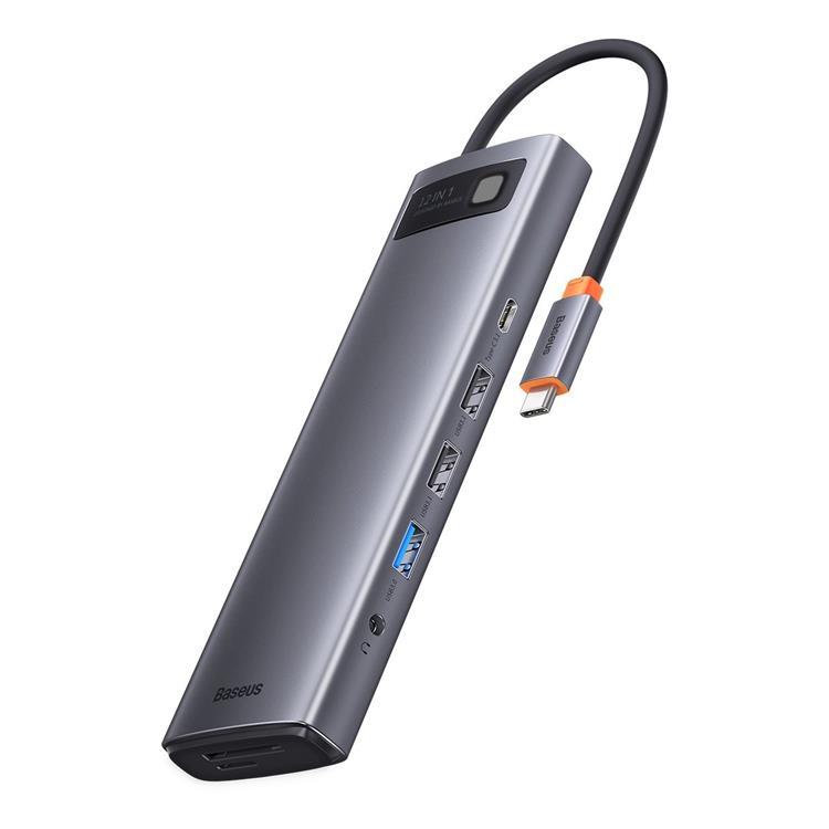 Baseus Metal Gleam Multifunktionell HUB USB Typ-C 12in1 HDMI | 311 | AlltMobil