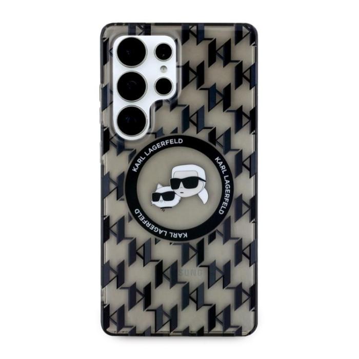 KARL LAGERFELD - Karl Lagerfeld Galaxy S25 Ultra Mobilskal MagSafe Karl & Choupette - Svart
