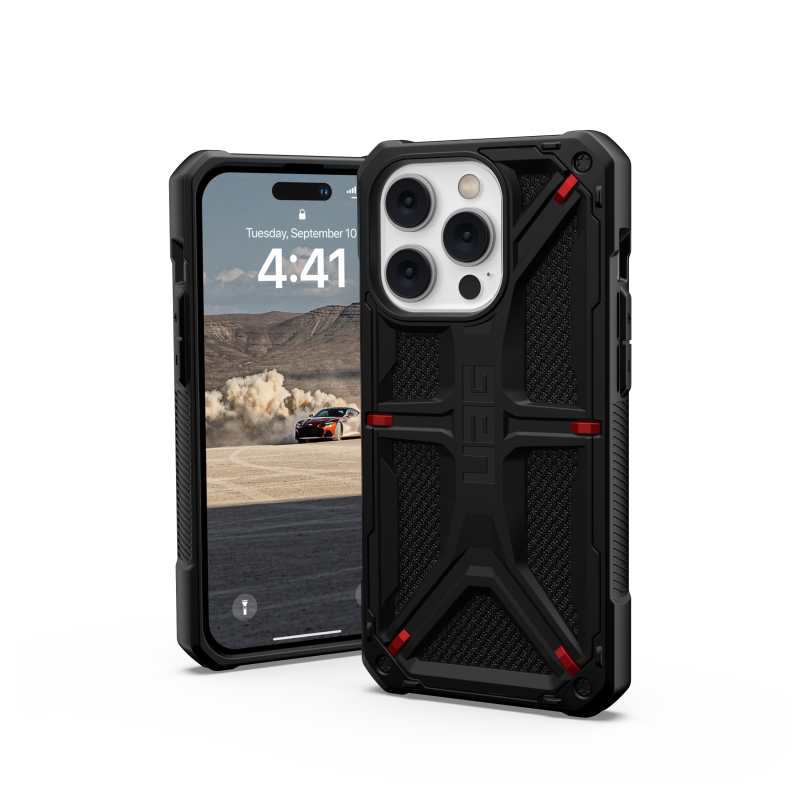 UAG iPhone 14 Pro Skal Monarch - Kevlar Svart | 2353 | AlltMobil