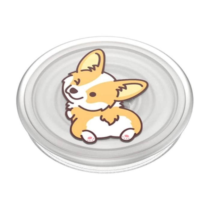 PopSockets - PopSockets PlantCore Grip Cheeky Corgi Mobilgrip och stativ 806487