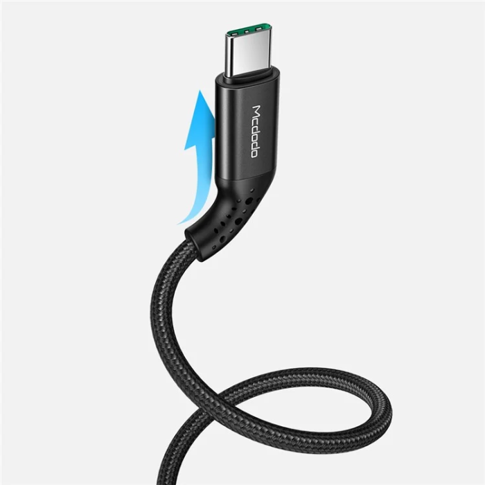 MCDODO - MCDODO USB-A - USB-C 5A Kabel 1.5M - Svart