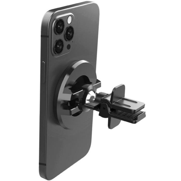 Celly - CELLY GHOSTMAG Pro MagSafe-bilhållare Fäktgaller Aluminium