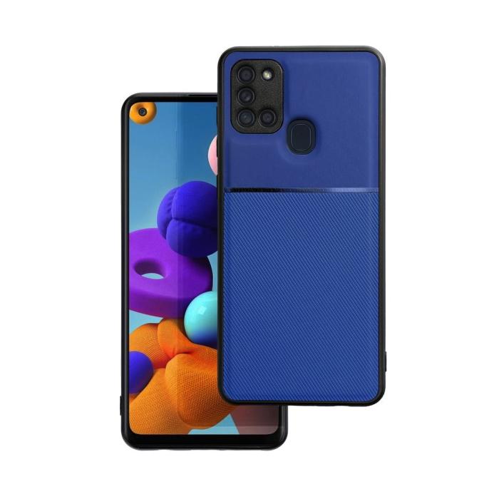 OEM - Galaxy A21s Skal Forcell Noble Hårdplast - Blå