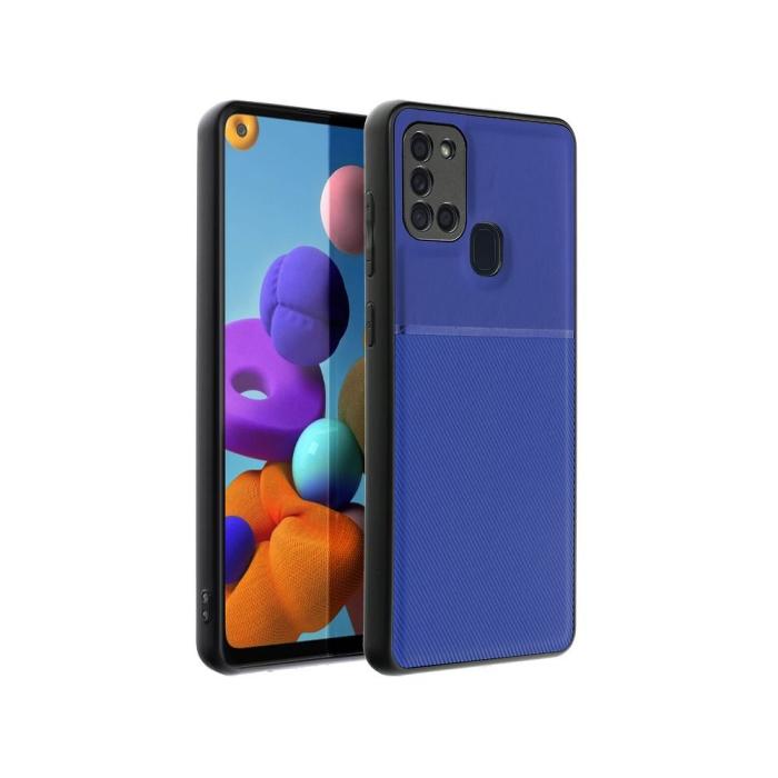 OEM - Galaxy A21s Skal Forcell Noble Hårdplast - Blå