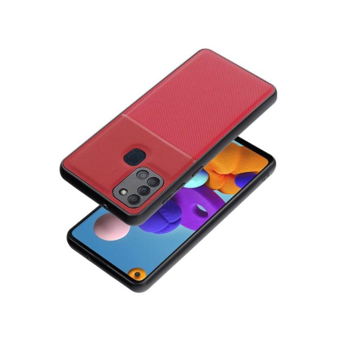 OEM - Galaxy A21s Skal Forcell Noble Hårdplast - Röd