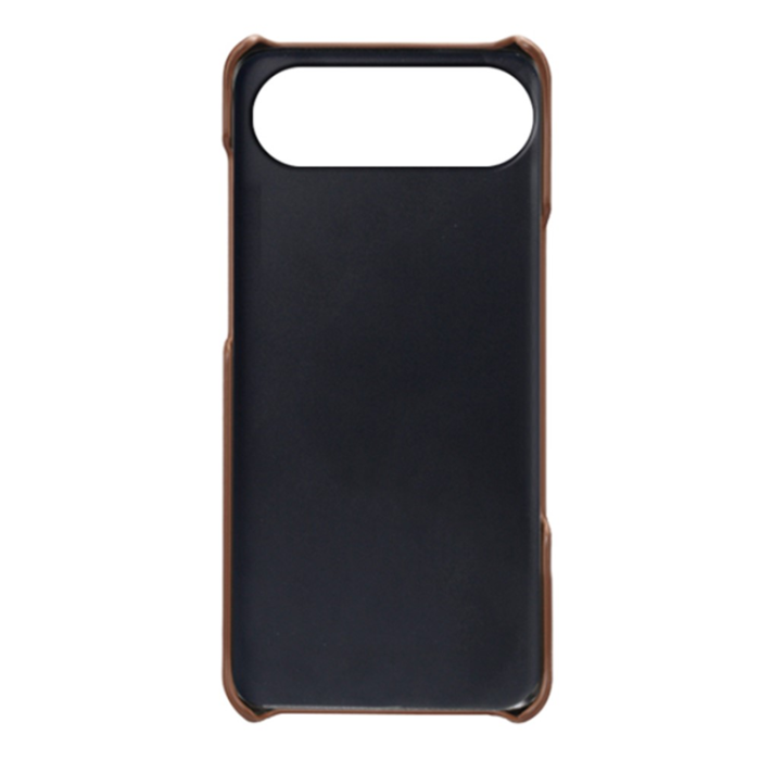 A-One Brand - iPhone 17 Air Mobilskal Korthållare Dual - Brun