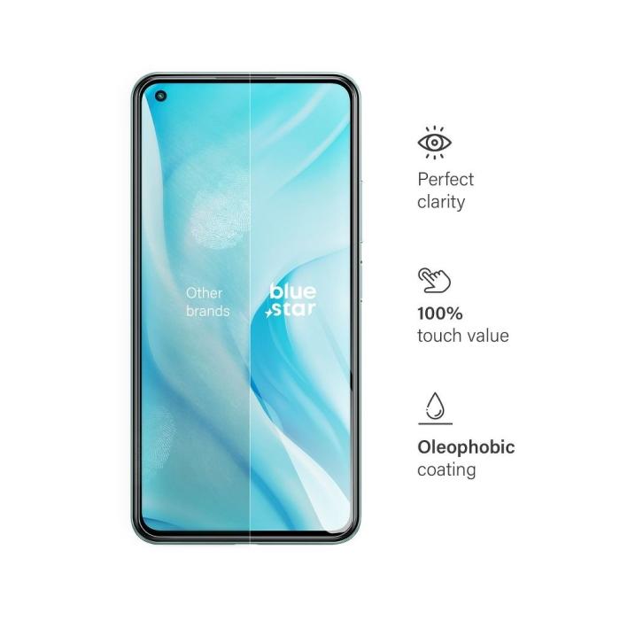 Blue Star - Blue Star Xiaomi Mi 11 Lite 4G/5G Skärmskydd av Härdat Glas
