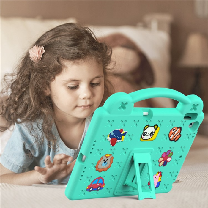 A-One Brand - iPad 10.2 (2021/2019/2020) Skal EVA Kickstand Shockproof - Grön