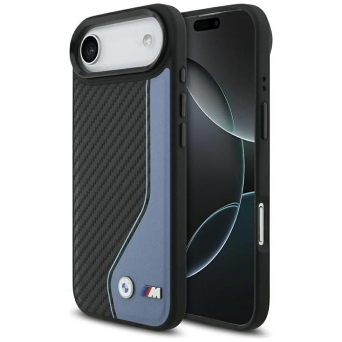 BMW - BMW iPhone Air Mobilskal MagSafe M Carbon Logo - Blå