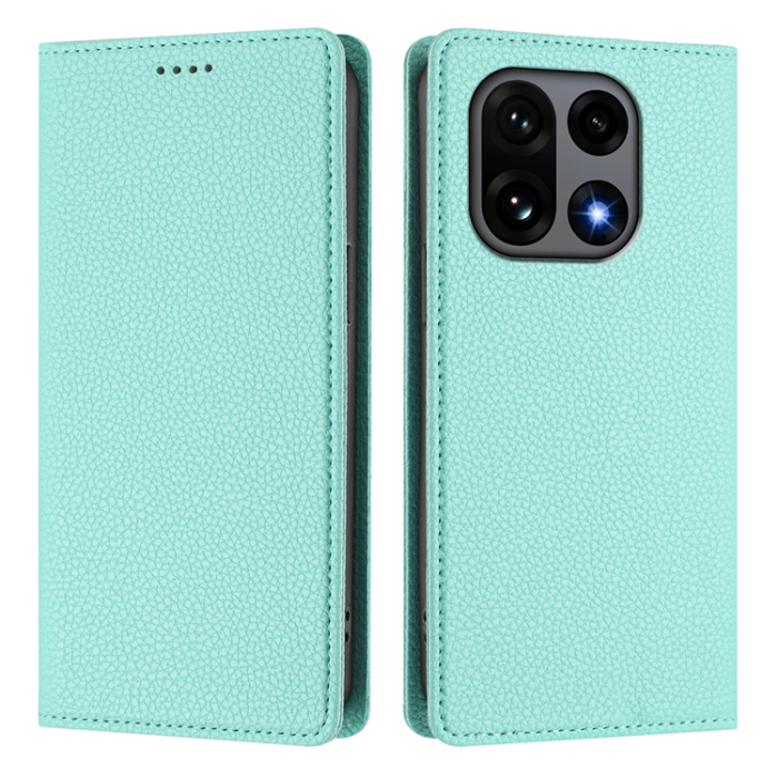 A-One Brand - OnePlus 15 Plånboksfodral RFID-Skydd Litchi Konstläder