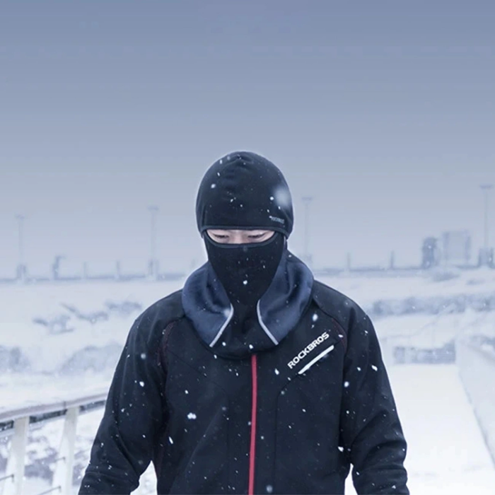 Rockbros - Rockbros Cykling Balaclava Universal - Svart/Grå