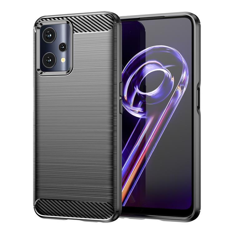 Carbon Realme 9 Pro Skal Flexible - Svart | 2353 | AlltMobil