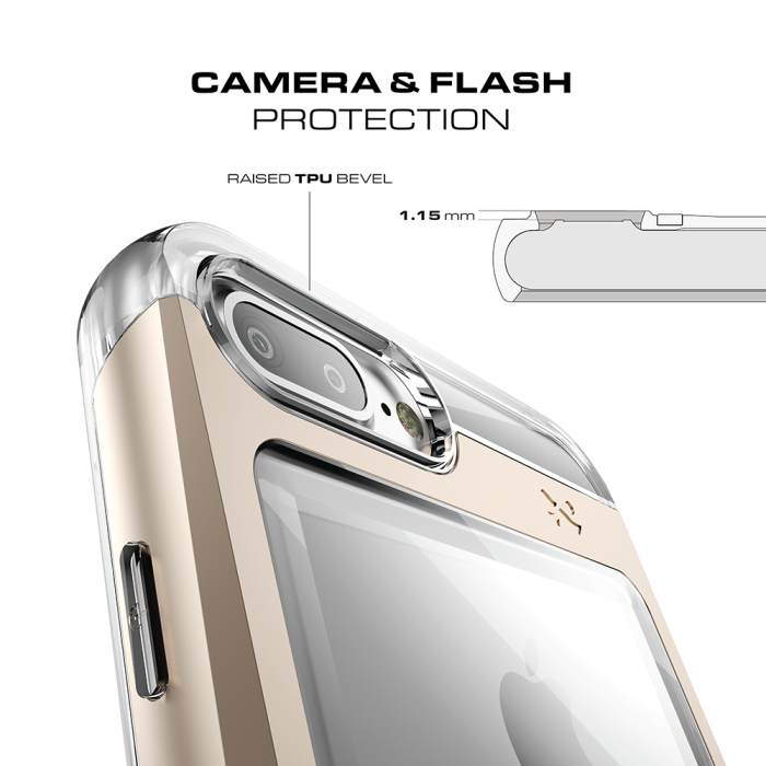 Ghostek - Ghostek Cloak 2 Skal till Apple iPhone 7 Plus - Gold