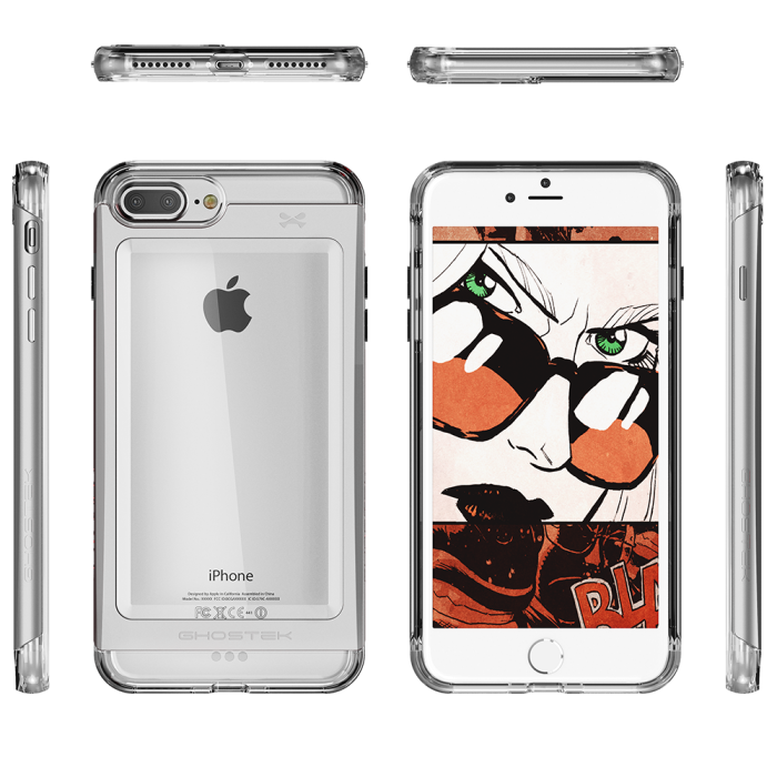 UTGATT - Ghostek Cloak 2 Skal till Apple iPhone 7 Plus - Silver