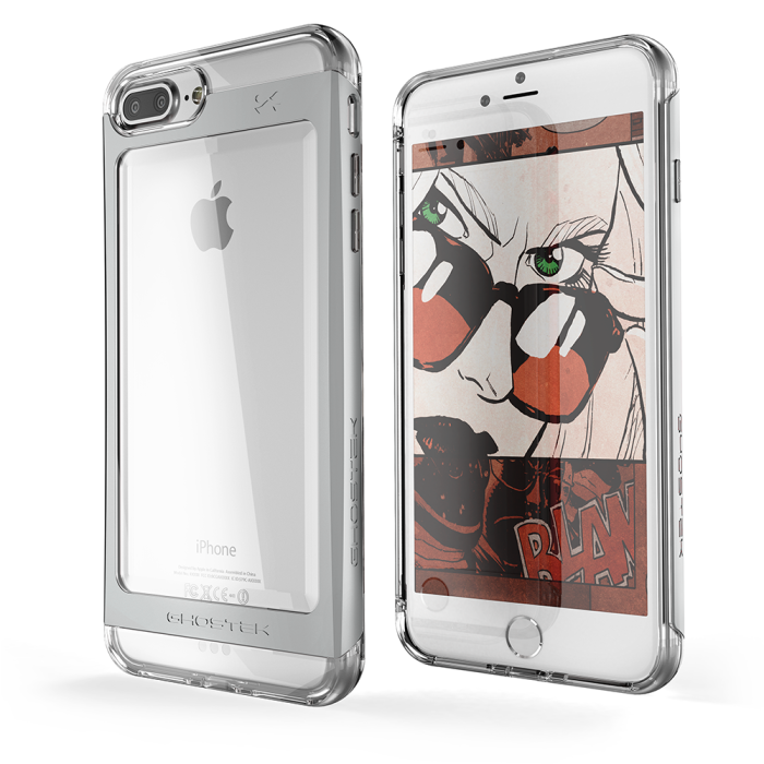 UTGATT - Ghostek Cloak 2 Skal till Apple iPhone 7 Plus - Silver