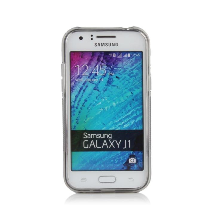 OEM - Flexicase Skal till Samsung Galaxy J1 - Grå