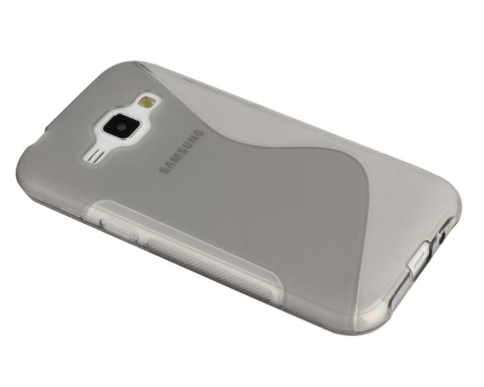OEM - Flexicase Skal till Samsung Galaxy J1 - Grå