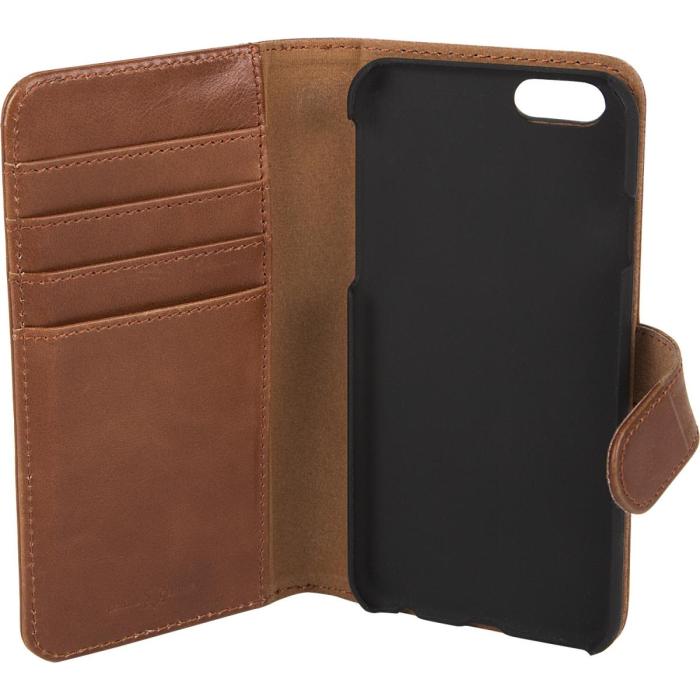 UTGATT5 - Champion Wallet Case Brun iPhone 6/6S