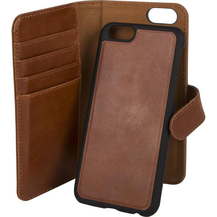 UTGATT5 - Champion Wallet Case Brun iPhone 6/6S