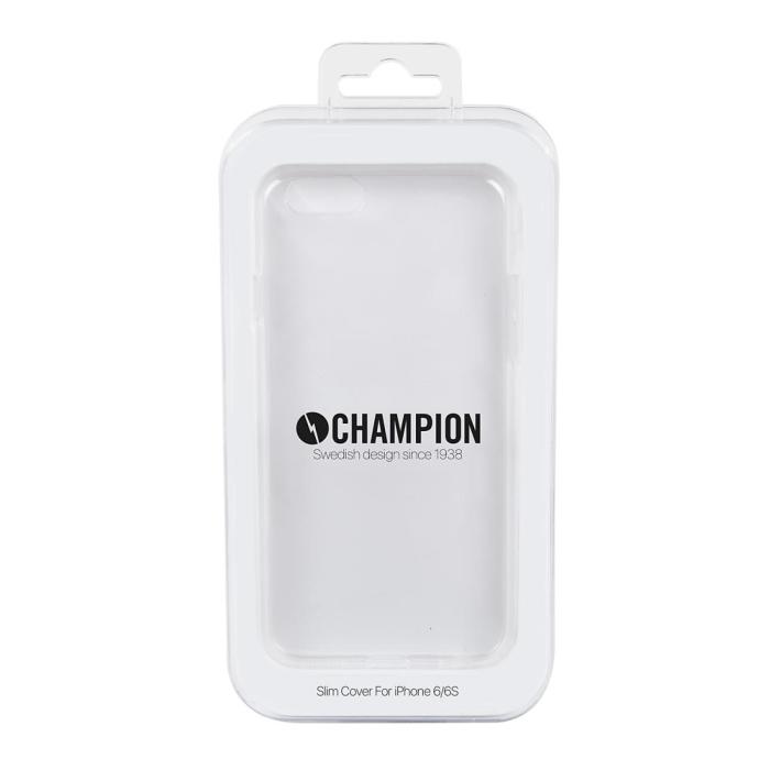 UTGATT5 - Champion Slim skal för iPhone 6/6S - transparent