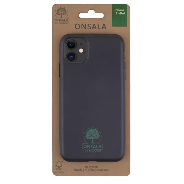 Onsala Collection - Onsala ECO Mobilskal Svart iPhone 12 Mini