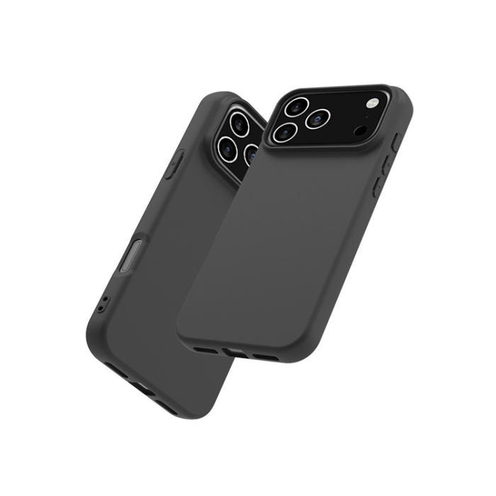 A-One Brand - iPhone 17 Pro Mobilskal Soft Matte - Svart