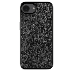 A-One Brand - iPhone 16e Mobilskal Aramid Fiber Forged Textur - Silver