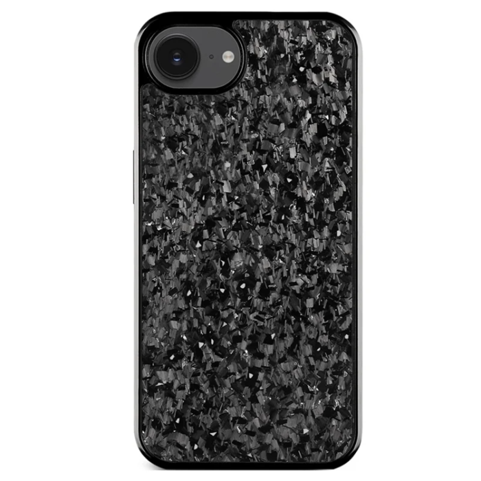 A-One Brand - iPhone 16e Mobilskal Aramid Fiber Forged Textur - Silver