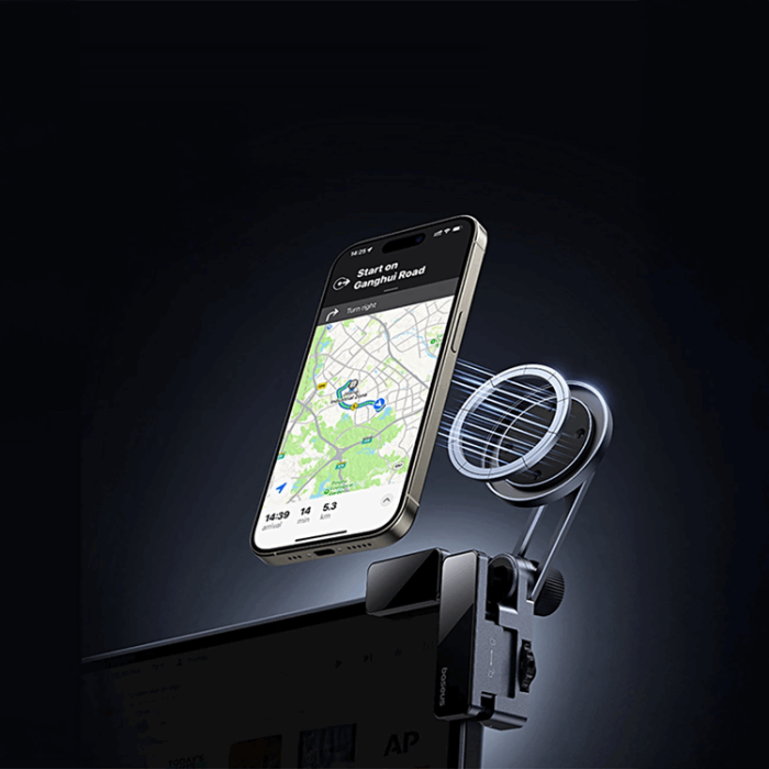 BASEUS - Baseus Mobilhållare MaxView Magnetic Display - Grå