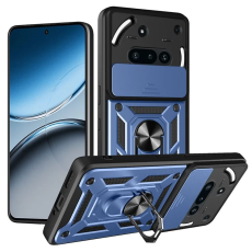 A-One Brand - Nothing Phone (3a) Mobilskal Slide Kamera Kickstand - Blå