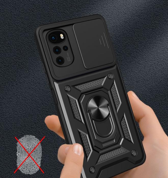 UTGATT - Motorola Moto G22/E32/E32S Skal Camshield Pro - Svart