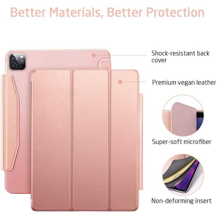 UTGATT5 - ESR Yippee iPad Pro 12.9 2018/2020 Rose Gold