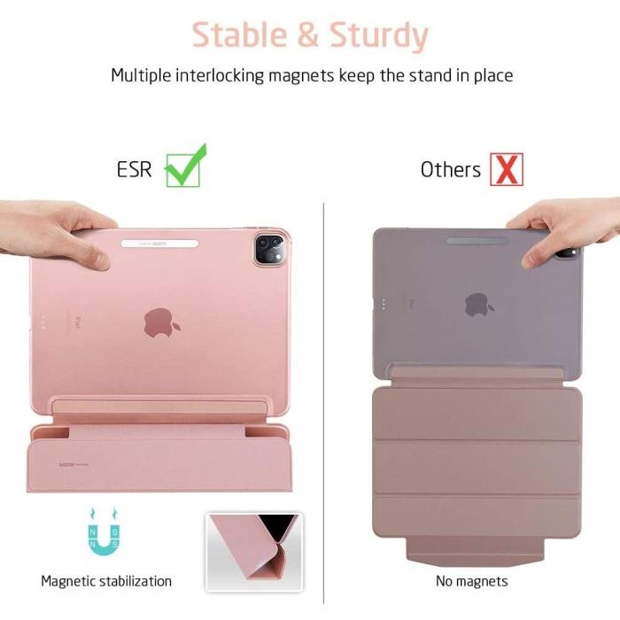 UTGATT5 - ESR Yippee iPad Pro 12.9 2018/2020 Rose Gold