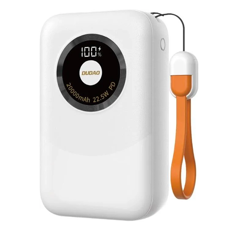 Dudao Powerbank 10000mAh 22.5W USB-A/USB-C - Beige (Beige) | 505295 | AlltMobil