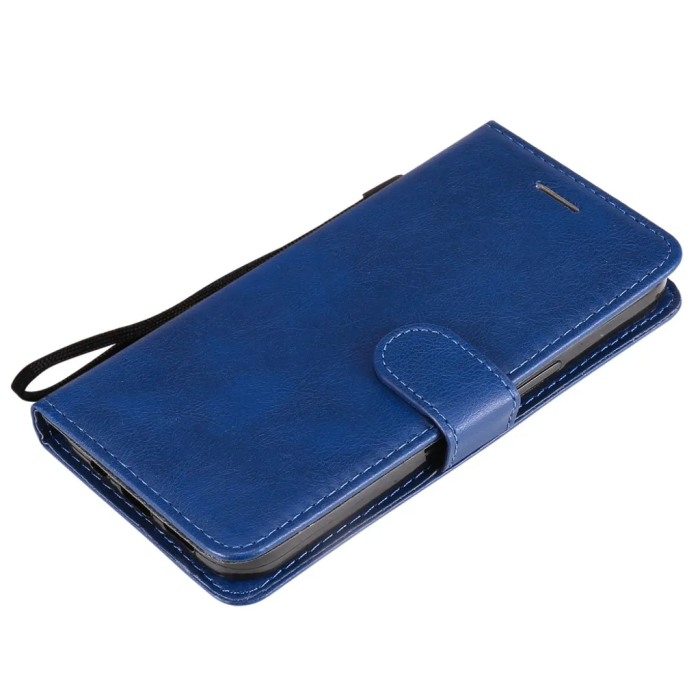 Taltech - iPhone 15 Plånboksfodral KT Series-2 - Mörkblå