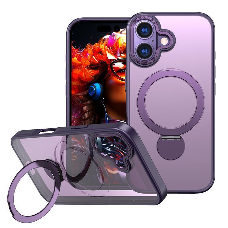 iPhone 17 Mobilskal MagSafe Rotating Kickstand (Lila) | 2353 | AlltMobil