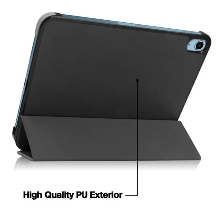 SiGN - SiGN iPad 10.9 (2022) Tri-fold Fodral med Stativ - Svart